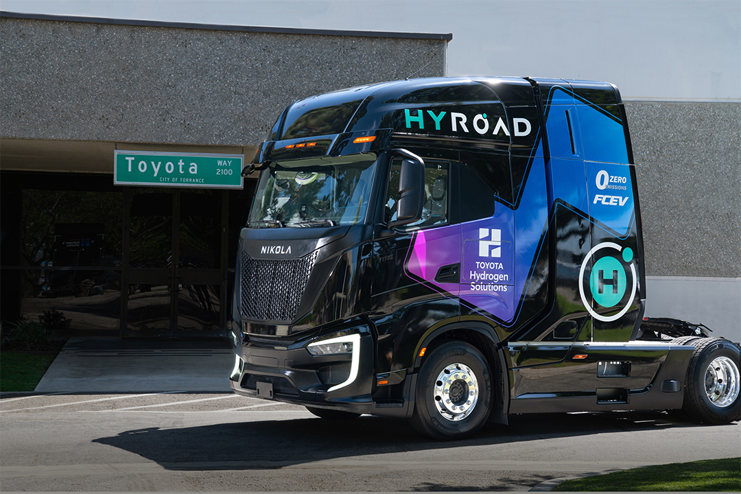 Toyota and Hyroad Just Signed One of the Largest Hydrogen Truck Deals in the US