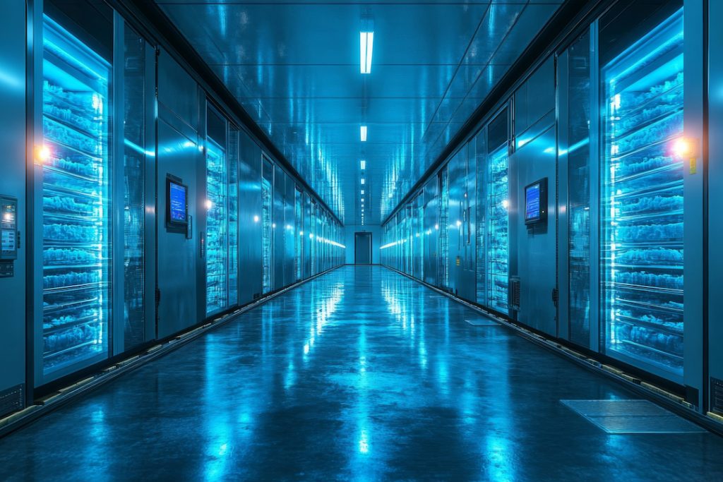 AI data center server infrastructure